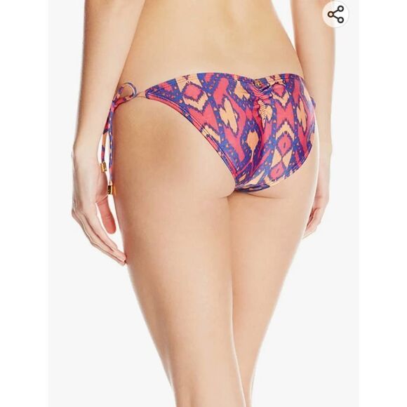 Vix Paula Hermanny Capadocia Full Ripple Bikini Bottom sz S - Picture 2 of 11